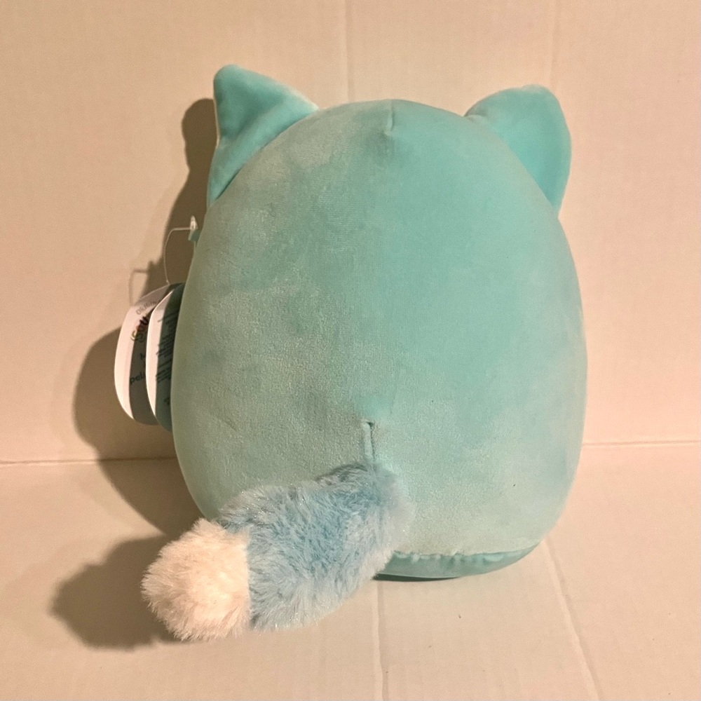 NWT Squishmallows Dabney Fox Plush Stuffed Animal Turquoise Toy 8” - Picture 3 of 13